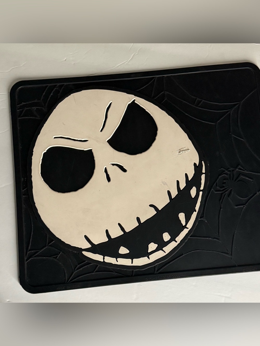 Disney Nightmare Before Christmas Jack Skellington Rubber Car Mat